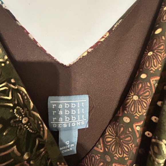 Rabbit Rabbit Rabbit Earthy Tones Maxi Dress - Picture 2 of 3